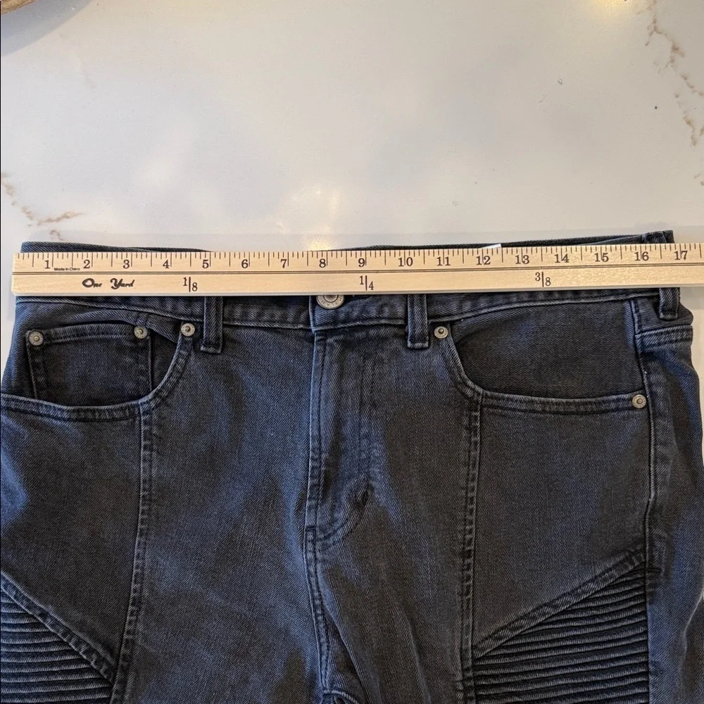 PacSun Charcoal Stacked Skinny Jeans size 32 x 30